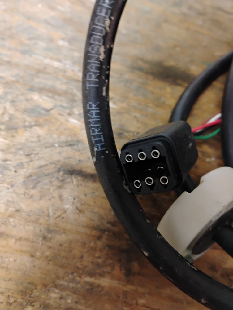 Volvo Penta 3587055 EVC Intelligent Depth-Speed-Temp Triducer Transducer Sensor