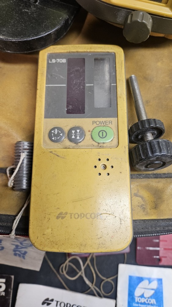 Topcon RL-25S Rotating Laser With Bag And Remote