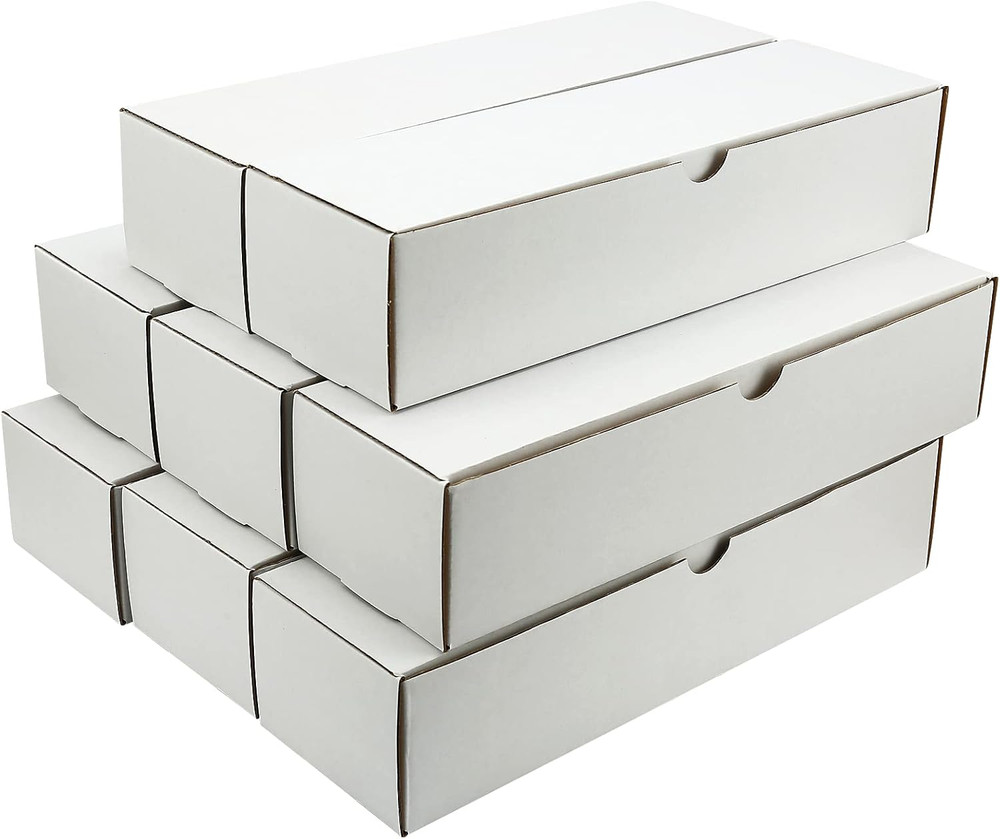 Top Loader-Card Storage Box,8-Pack • 6400-Count, Corrugated Cardboard Toploader