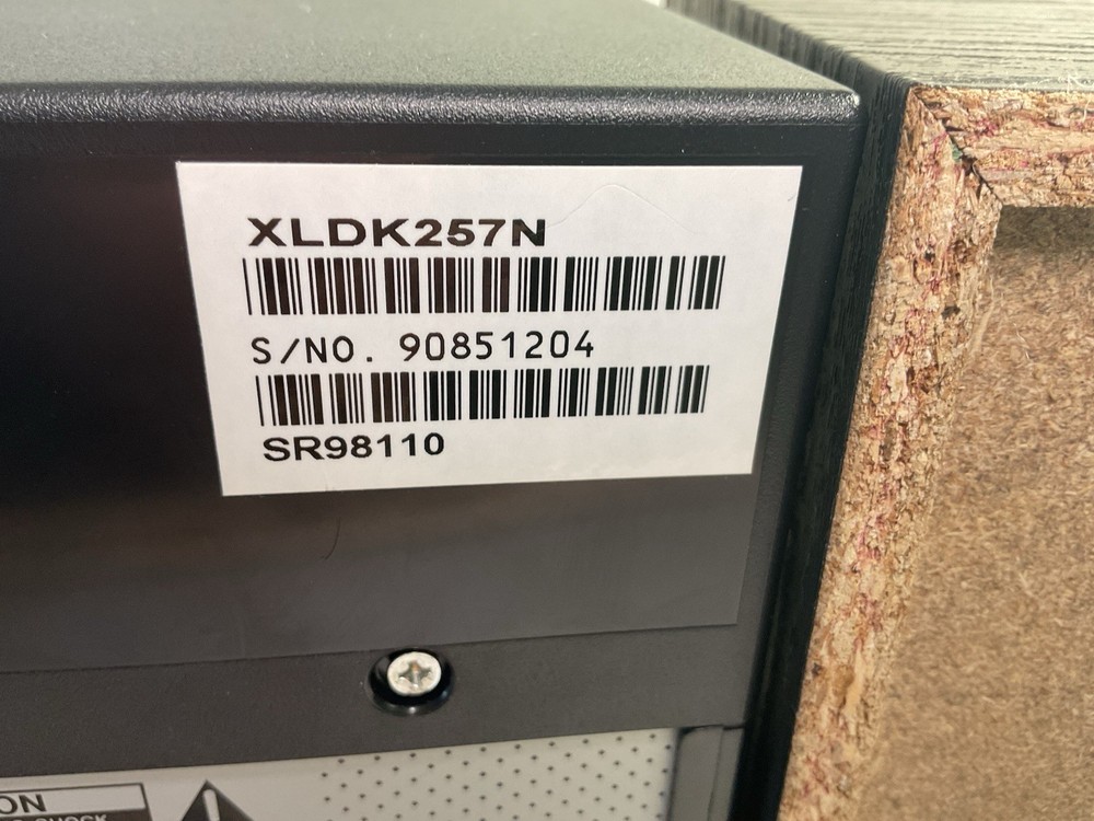 Sharp XL-DK257N Micro Component System iPod Dock with Remote - Tested