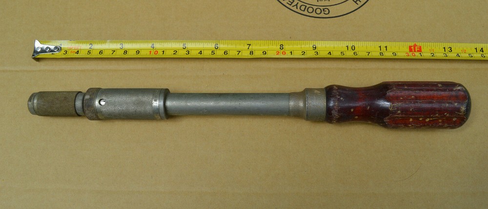 Vintage CRAFTSMAN Spiral Ratchet Screwdriver 12"