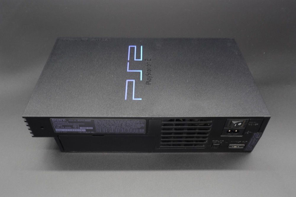 Sony PlayStation2 PS2 black SCPH-30000 Console controller Cable Working NTSC-J