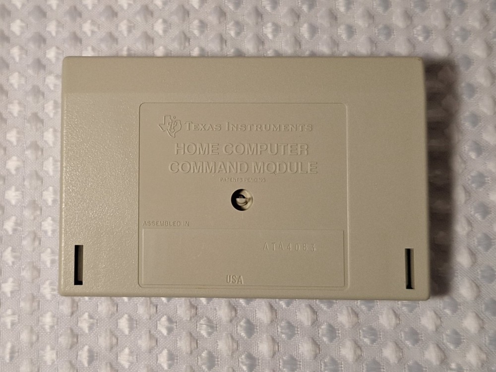 1982 TI Texas Instruments Multiplication Game Solid State Cartridge PHM 3092