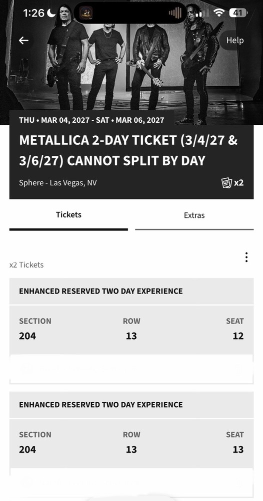 Metallica At The Sphere