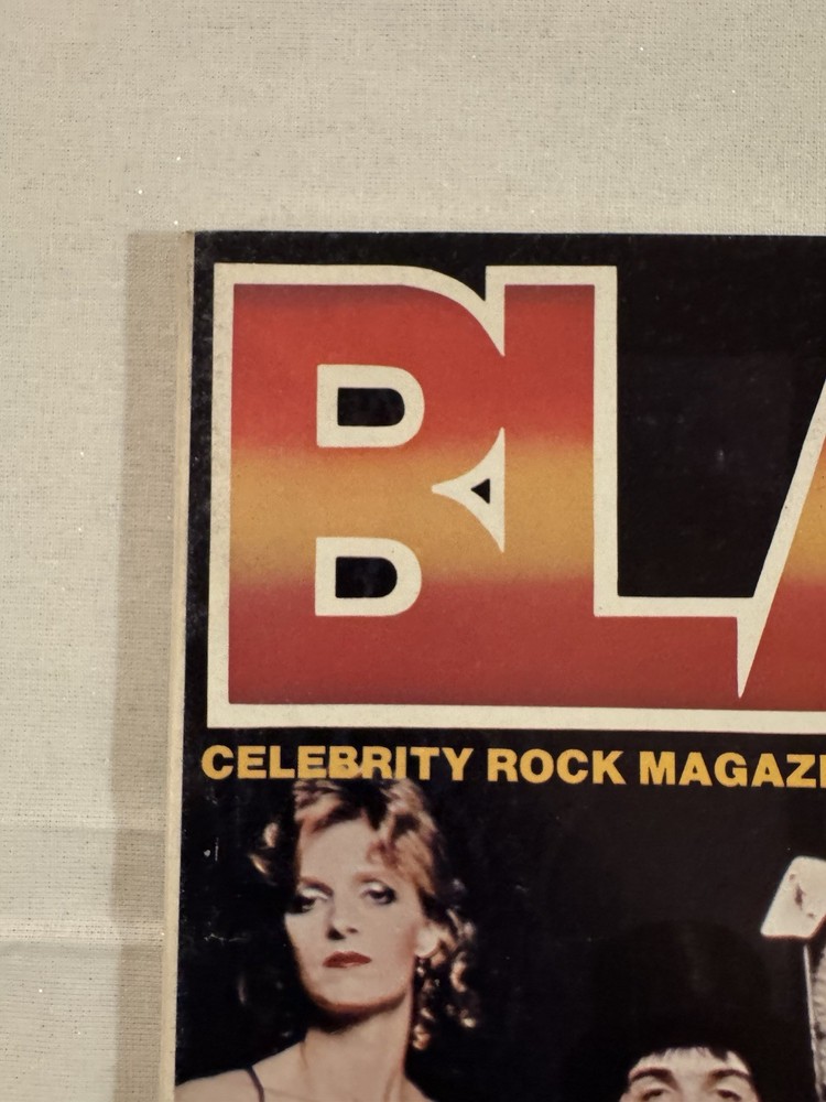 KISS ✨ VINTAGE AUCOIN ERA AUGUST 1976 BLAST CELEBRITY ROCK MAGAZINE ✨ RARE ✨