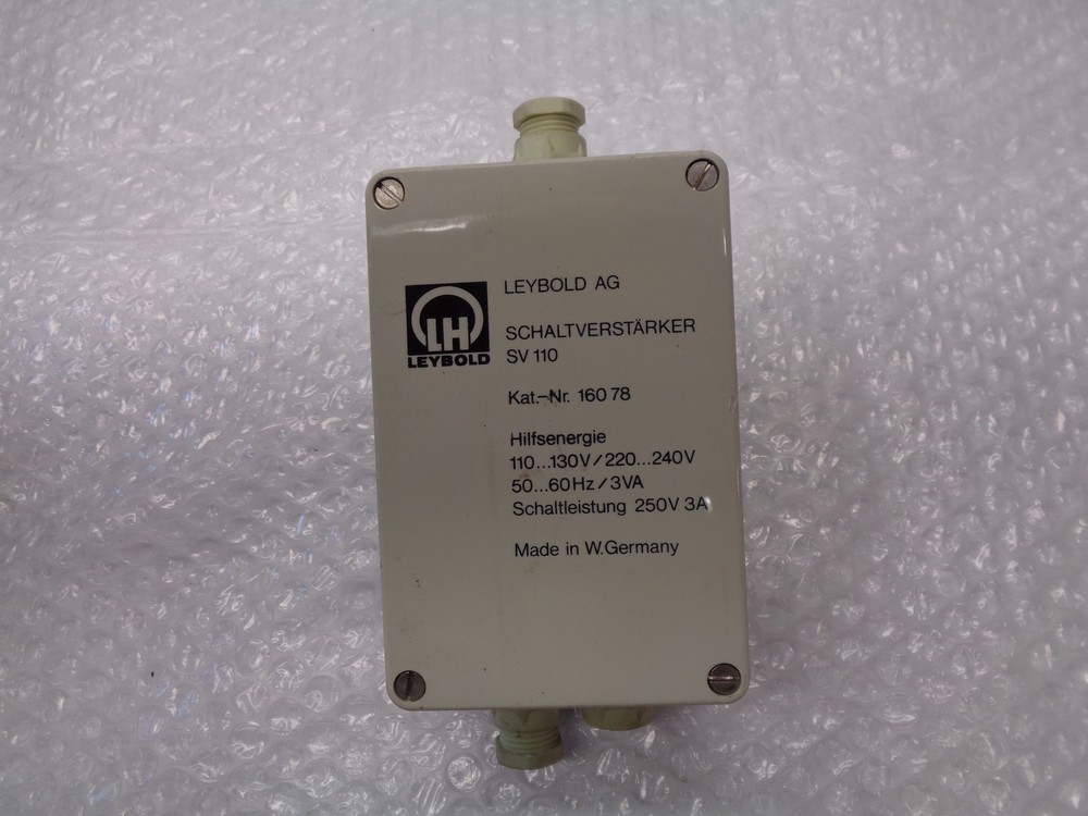 LEYBOLD 16078 AMPLIFIER UNMP