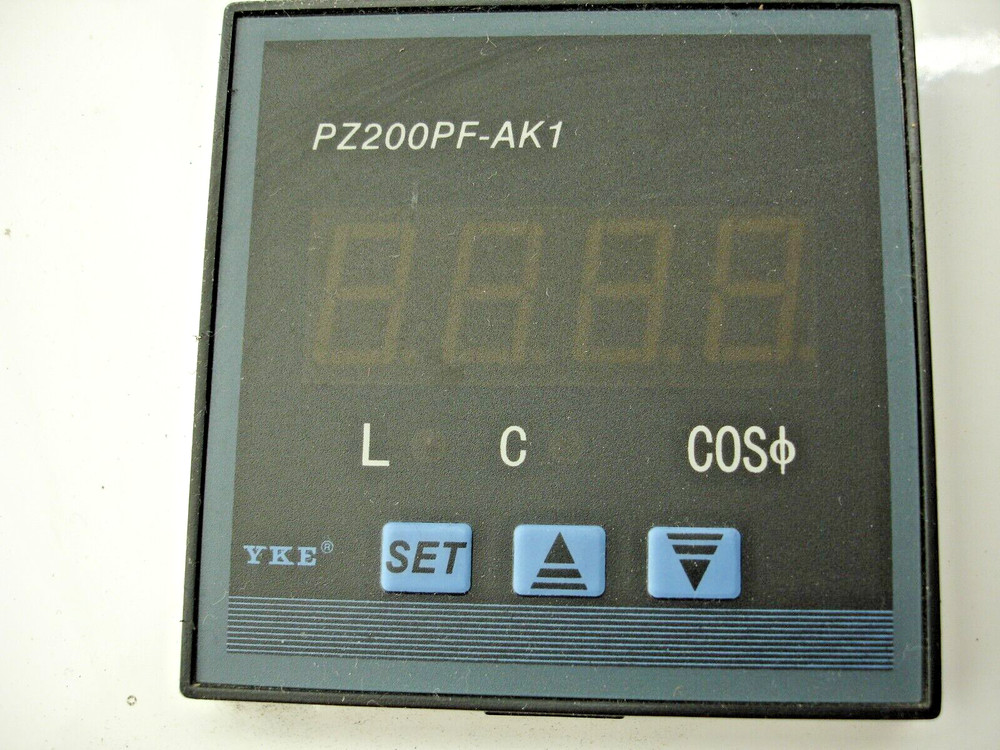 ONE STOP ENGINEERING PA-60 POWER ANALYZER WATTS / POWER FACTOR = APPARENT POWER