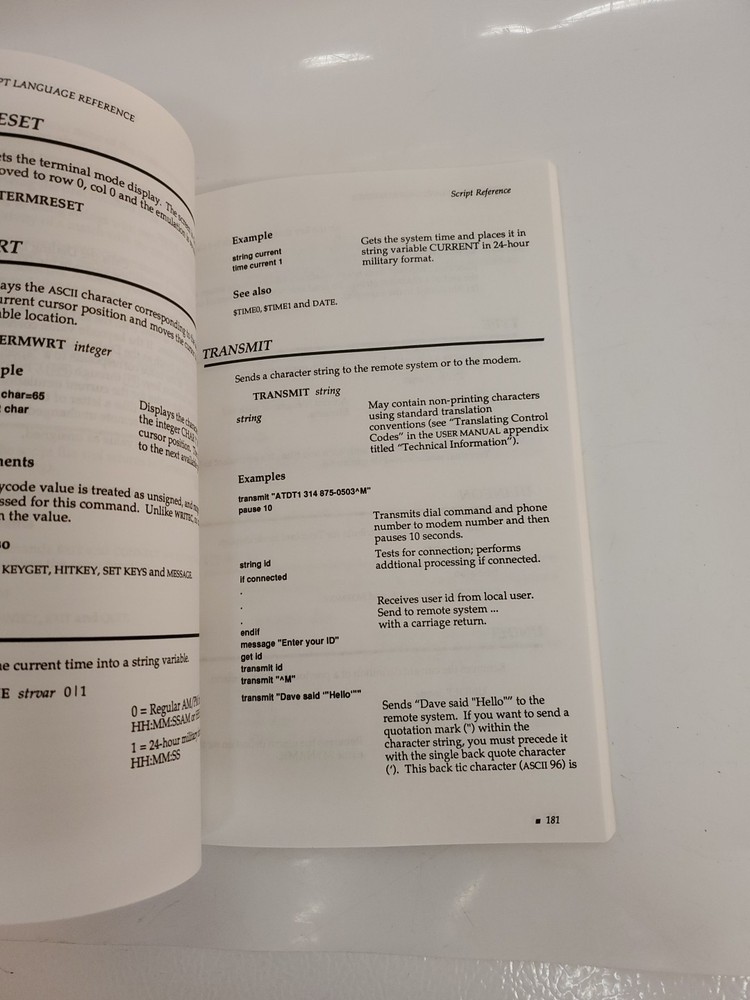PROCOMM PLUSS-USER MANUAL-1991
