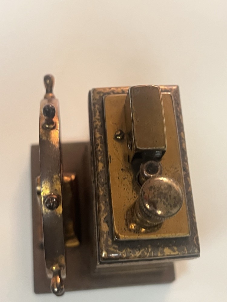 Ronson extremely rare Nautical Touch-Tip Lighter 1938