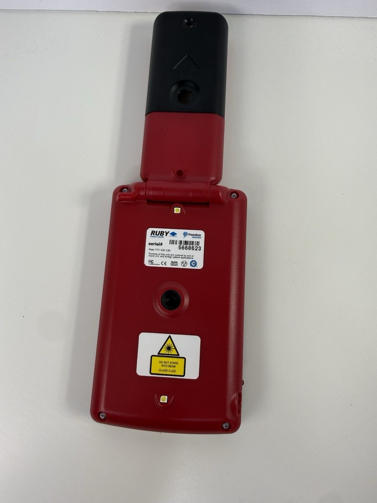 Freedom Scientific RUBY Handheld 5'' Video Magnifier Without Charger WORKING