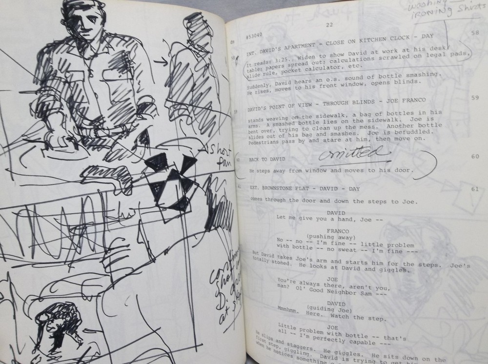1980 Incredible Hulk Master Script from Nicholas Corea "Nine Hours" Episode RARE