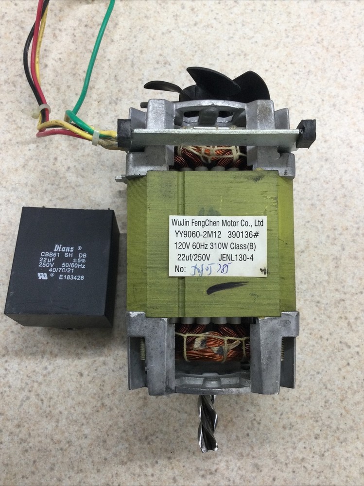 WORKING yy9060-2m12 Motor With Required capacitor