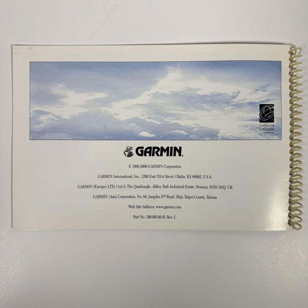 Garmin GNS-430 Pilot’s Quick Reference W/ Simulator Training Booklet