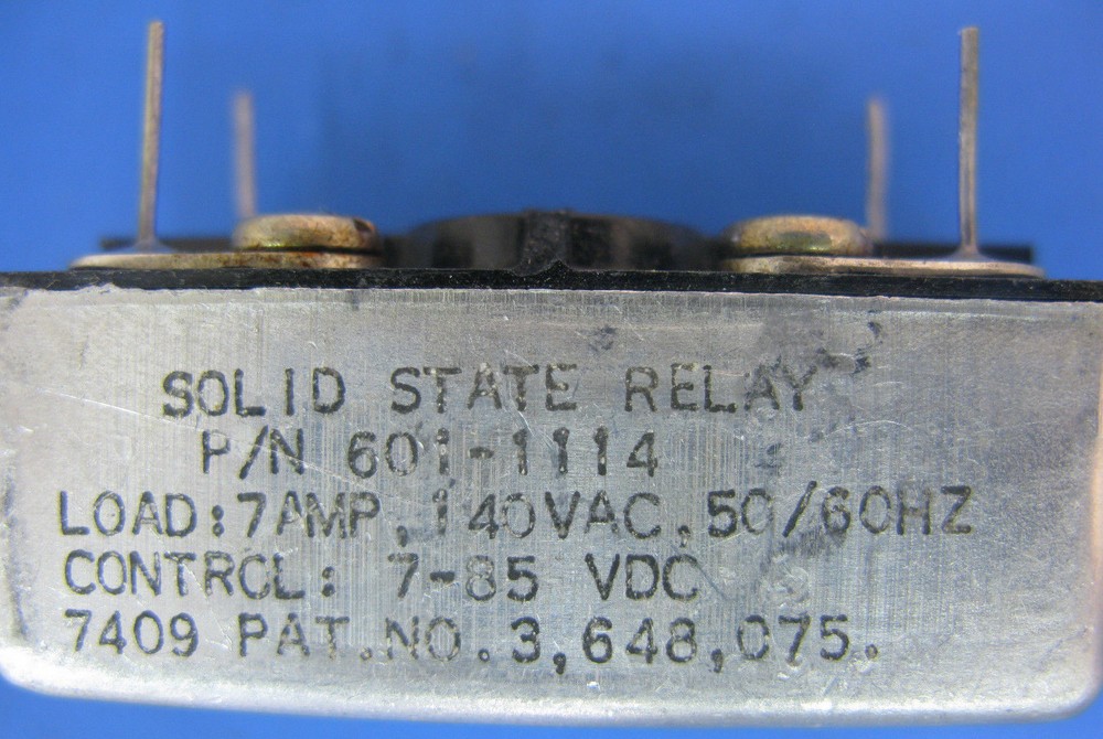 TELEDYNE SOLID STATE RELAY 601-1114