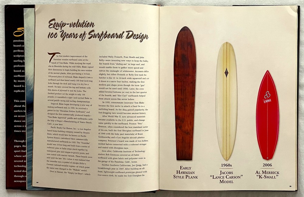 Surf Book- "Surfboards" by Guy Montil- 2007
