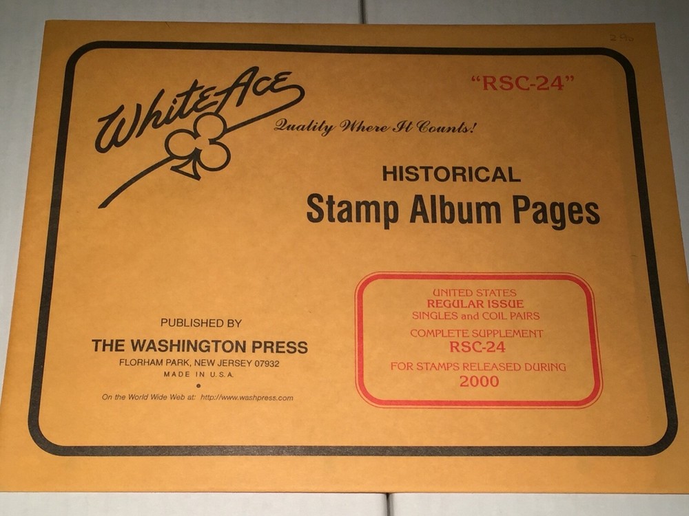 New Package White Ace Pages Regular Issues Complete 2000 RSC-24