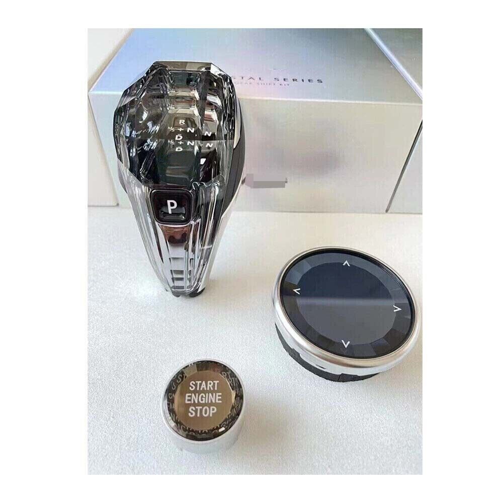 CRYSTAL GEAR SHIFTER KNOB For BMW G20 G28 G22 G29 X5 G05 X6 G06 X7 G07 G14 G15