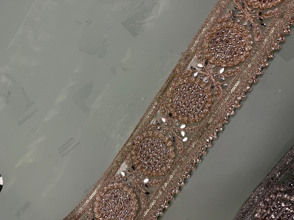 Sequin Gold Trim