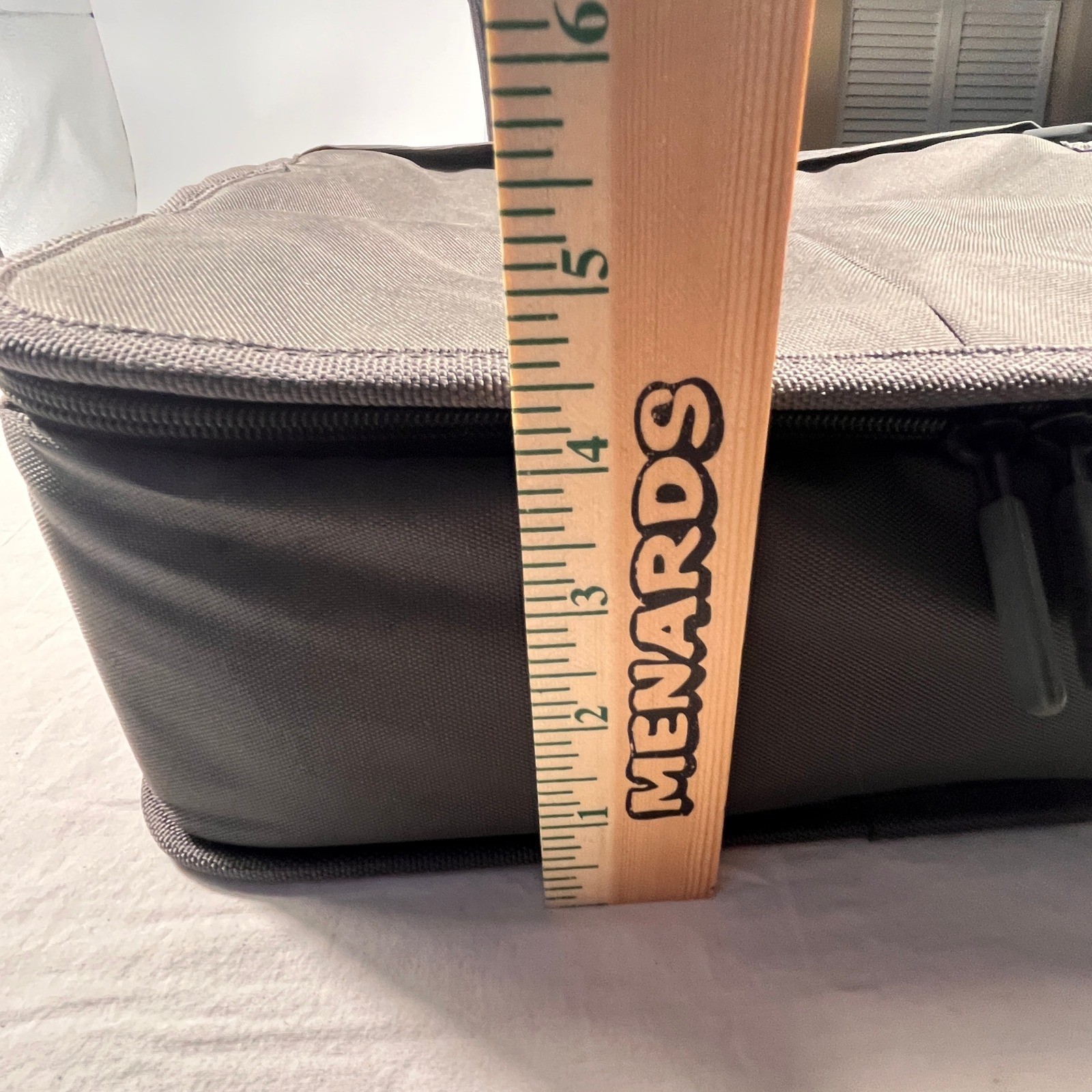 ResMed CPAP Travel Carrying Case Unisex OS Gray Pre-Owned Padded Shoulder Bag