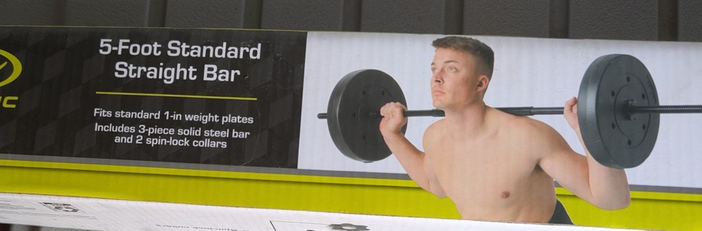 NIB Athletic Works Weightlifting Bar