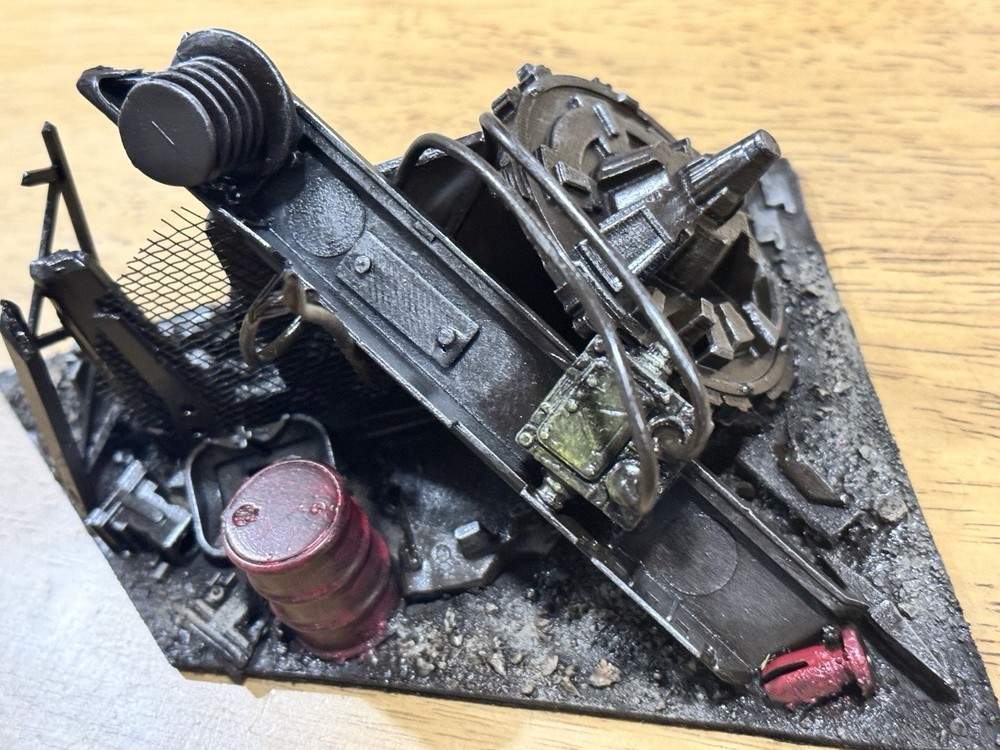 Warhammer 40k Post Apocalyptic Scatter terrain Table Top Custom