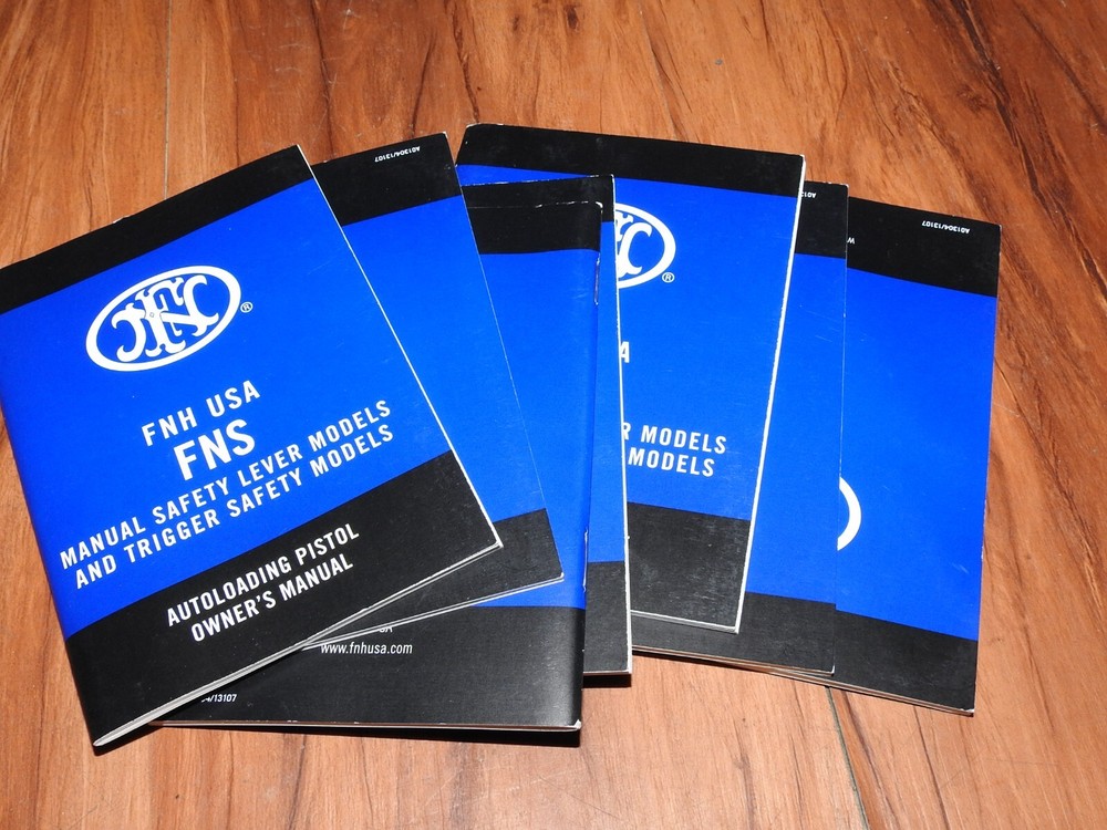 FACTORY FNS OWNERS MANUALS