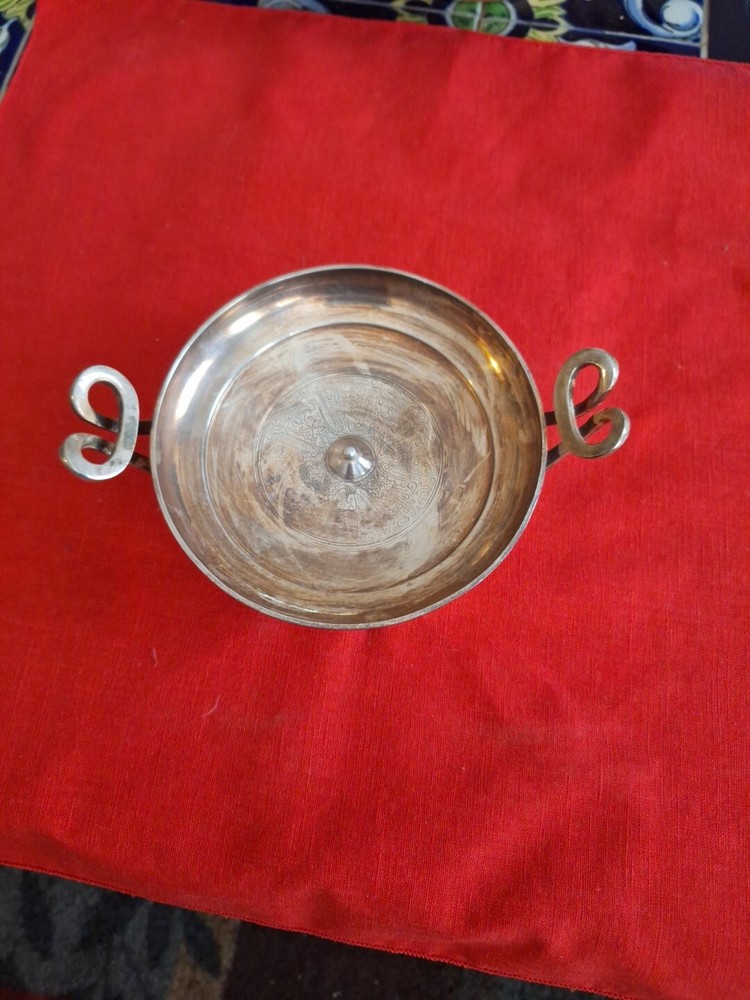 The Metropolitan Museum Gorham Silver Plate  300Bc Replica Greek Kylix Dish Bowl