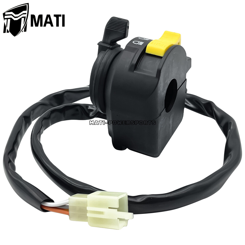 Left Handlebar Control Switch Start Stop Headlight for Arctic Cat ATV 3509-017