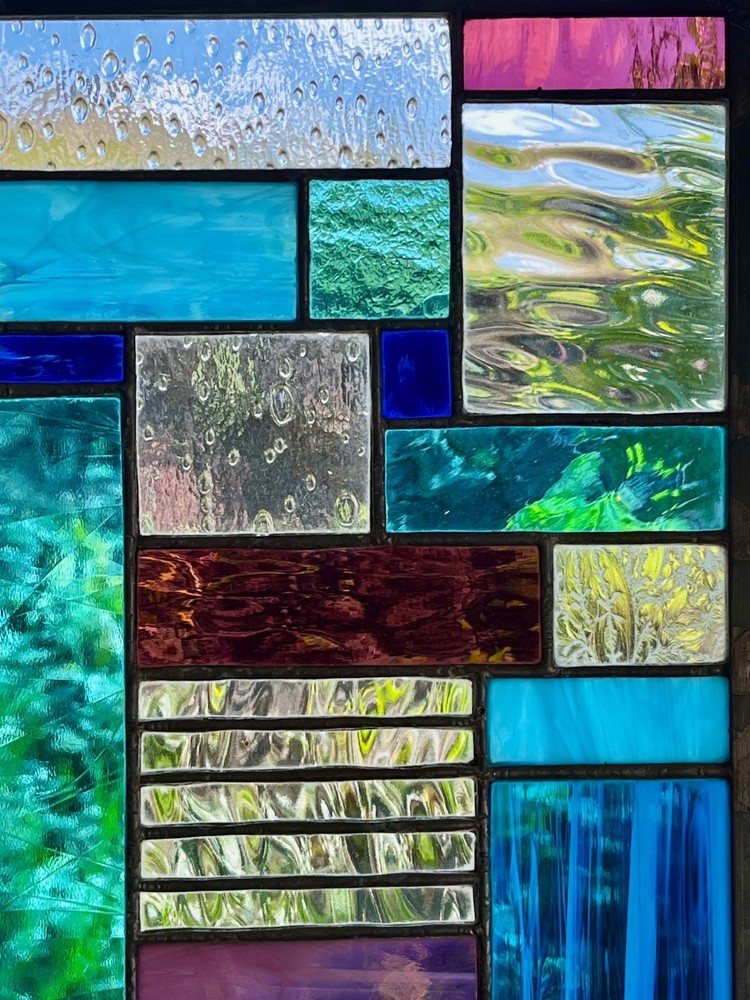 stained glass panel window