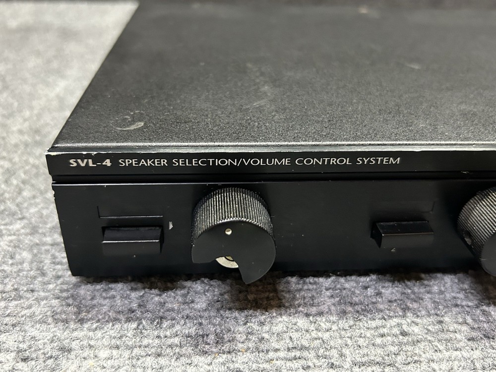 NILES SVL-4 SPEAKER SELECTION VOLUME CONTROL SYSTEM SPEAKER 1-4 AMPLIFIER