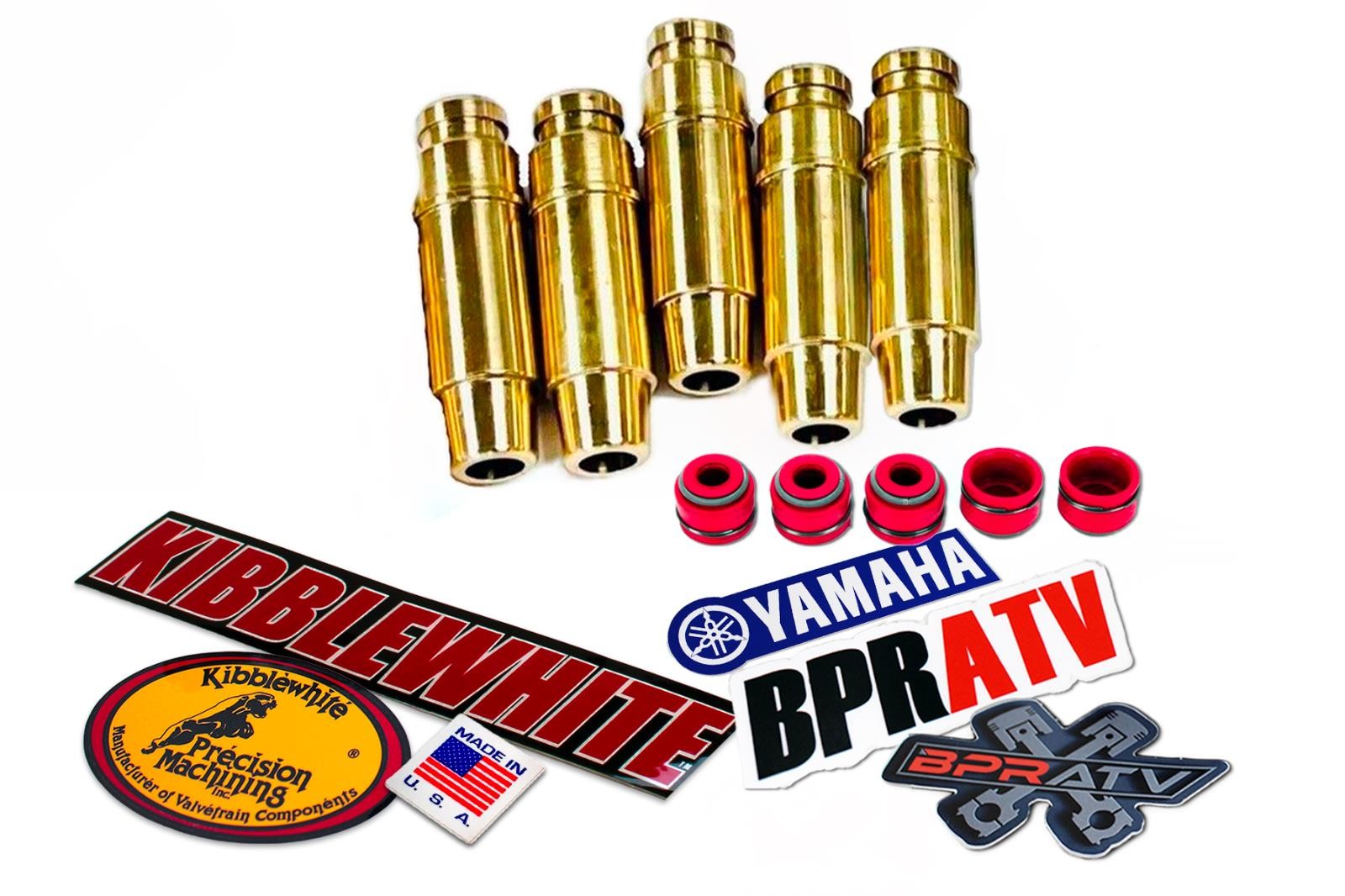 Yamaha YFZ450 YFZ 450 R 450X Kibblewhite Head Intake Exhaust Valve Guides Seals