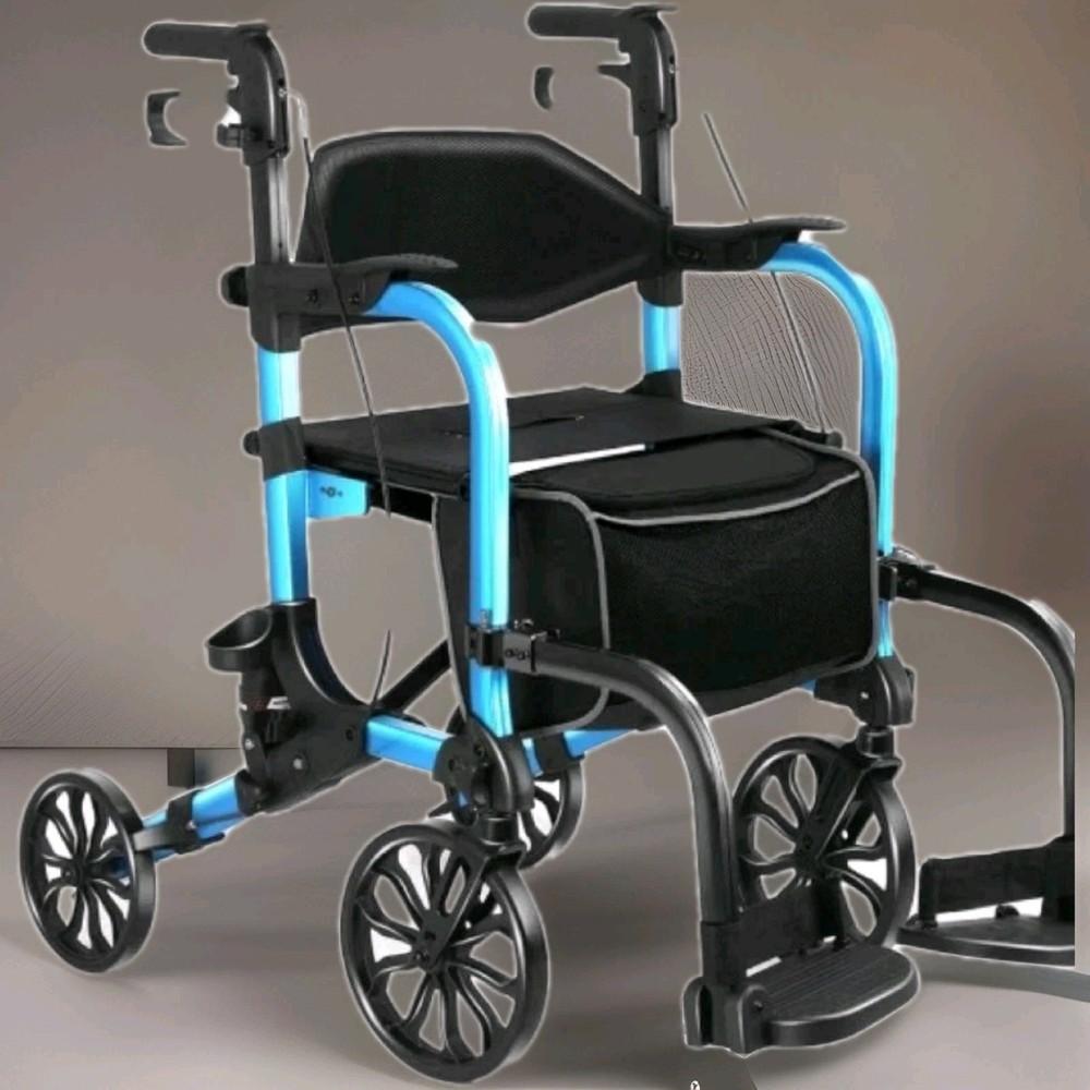 Flyingjoy 2in1 Rollator Walker With Seat