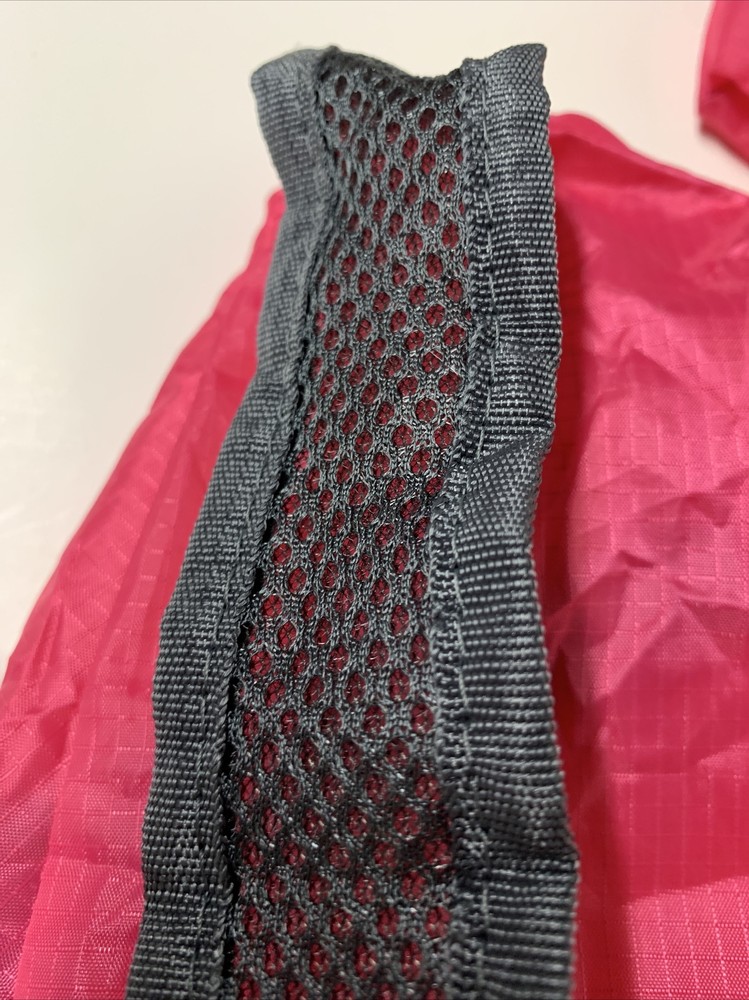 Huwaijianfeng Packable Lightweight Foldable Durable Backpack Daypack Pink Nylon