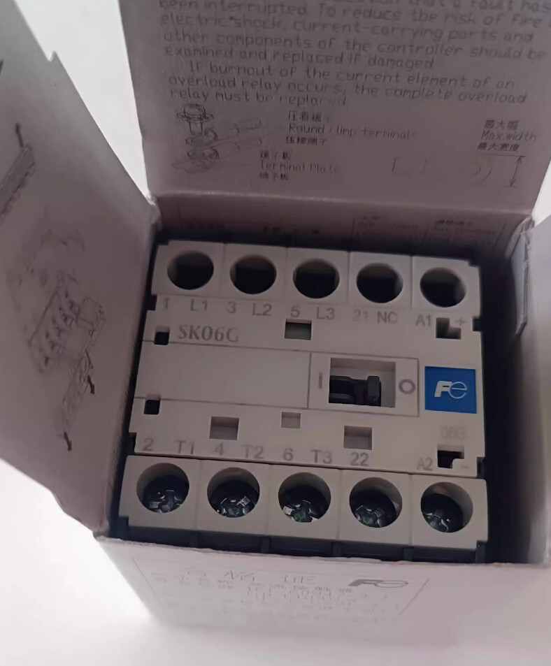 Fuji Electric Small Electrical Contactor SK06G-E01 DC24V 1B 1NC