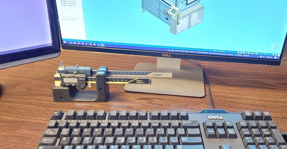 Caliper Stand DOUBLE- Desktop, Machine Mount, Toolbox, and PresentationQuality