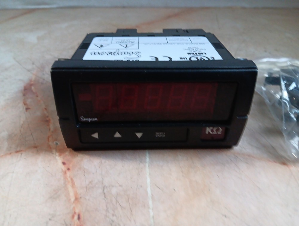 SIMPSON 47M8781 H345-2-84-2-0-0 DIGITAL PANEL METER 30CM - NEW