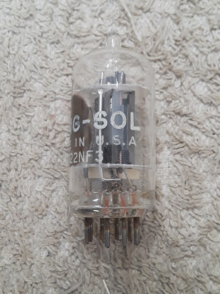 NOS Tung-Sol 12DU7 Vacuum tube
