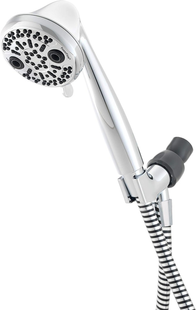 87146 Powerflow Chrome Handheld Shower Head