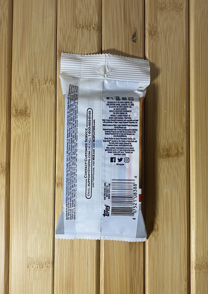2019 Topps Update Series Baseball Sealed Fat Pack