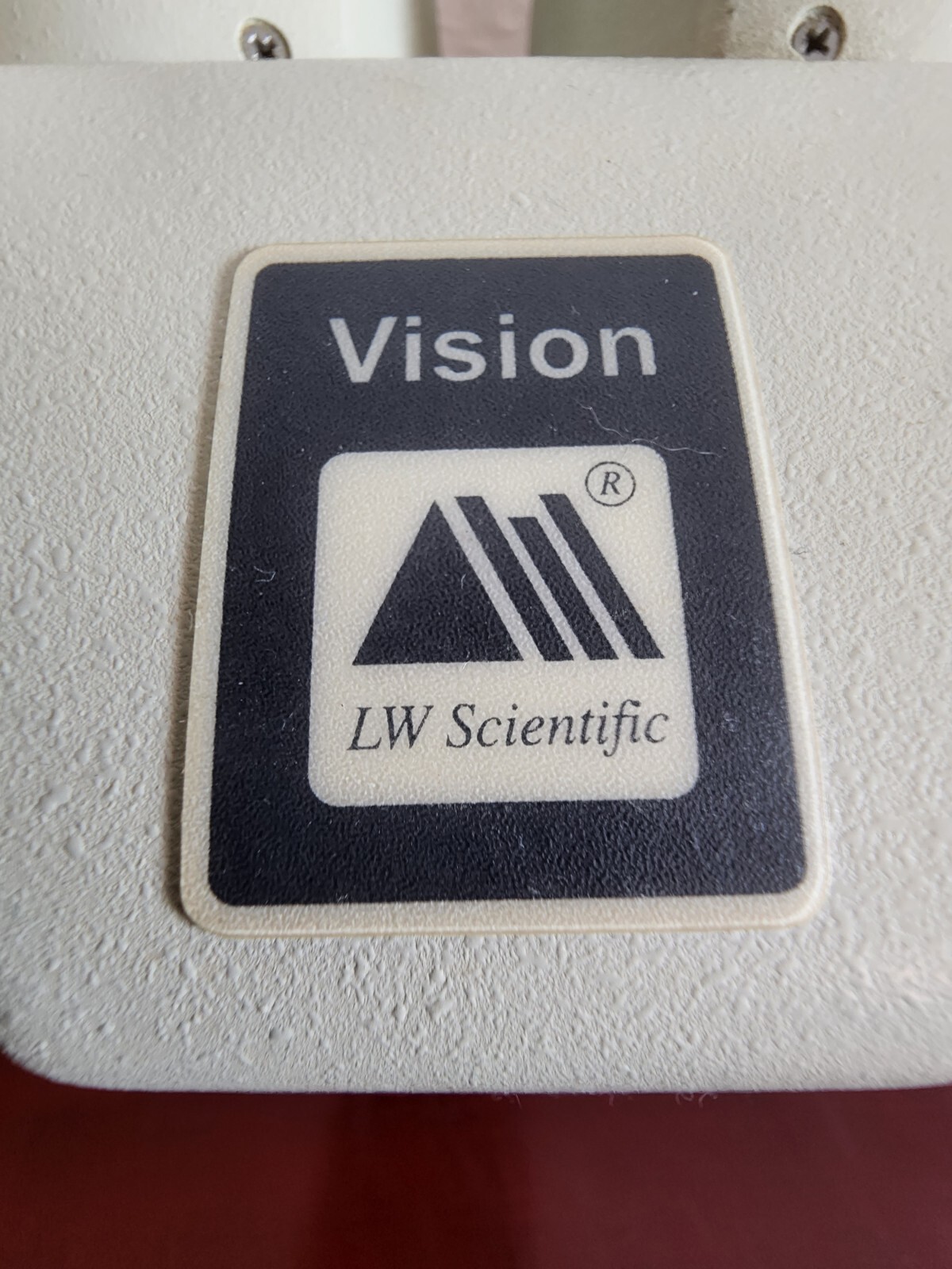 LW SCIENTIFIC VISION 1X & 2X MICROSCOPE BODY. W/PLAN 10X22 EYEPIECE. WORKS