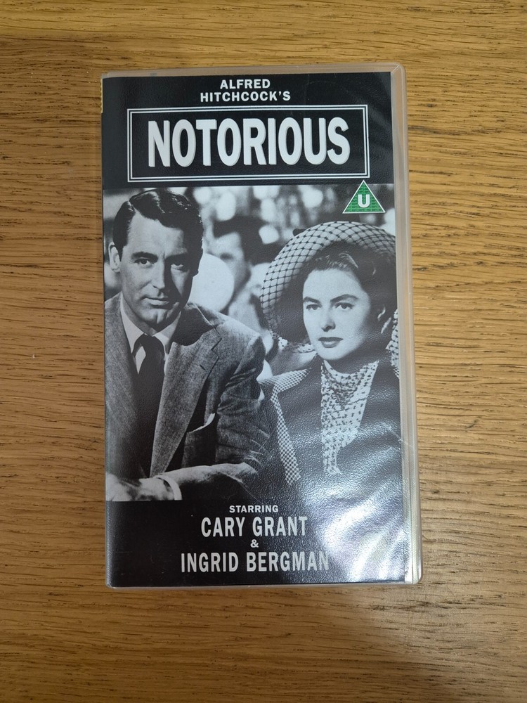 VHS Tape - Alfred Hitchcock's Notorious