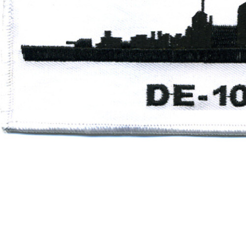 DE-1036 USS Mcmorris Silhouette Patch
