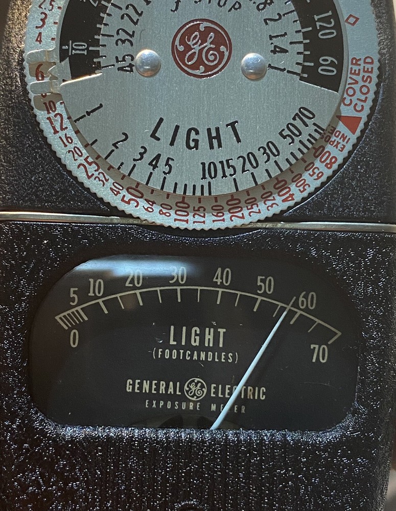 GE Type DW-68 Exposure/Light Meter