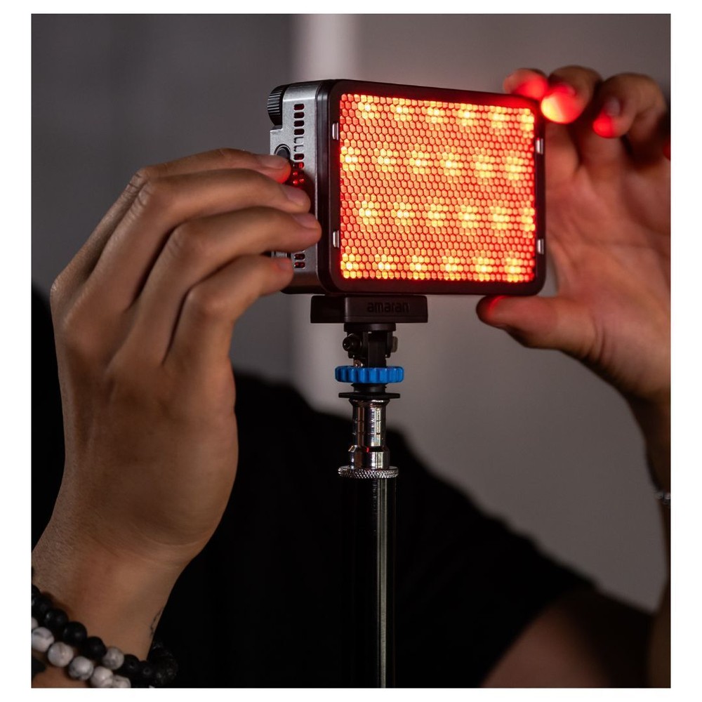 amaran Ace 25x Travel Ready Compact Silver LED Light Creator Kit