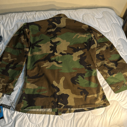 US Army Camouflage Jacket Size S