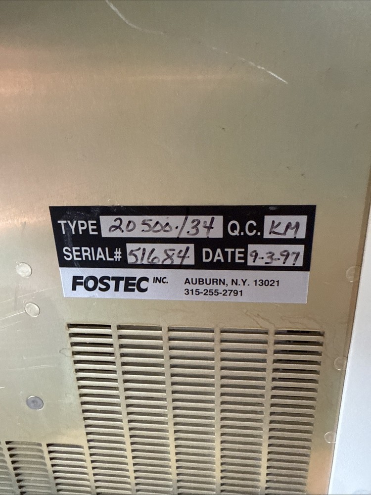 Fostec 20500./26 ACE Fiber Optic Light Source