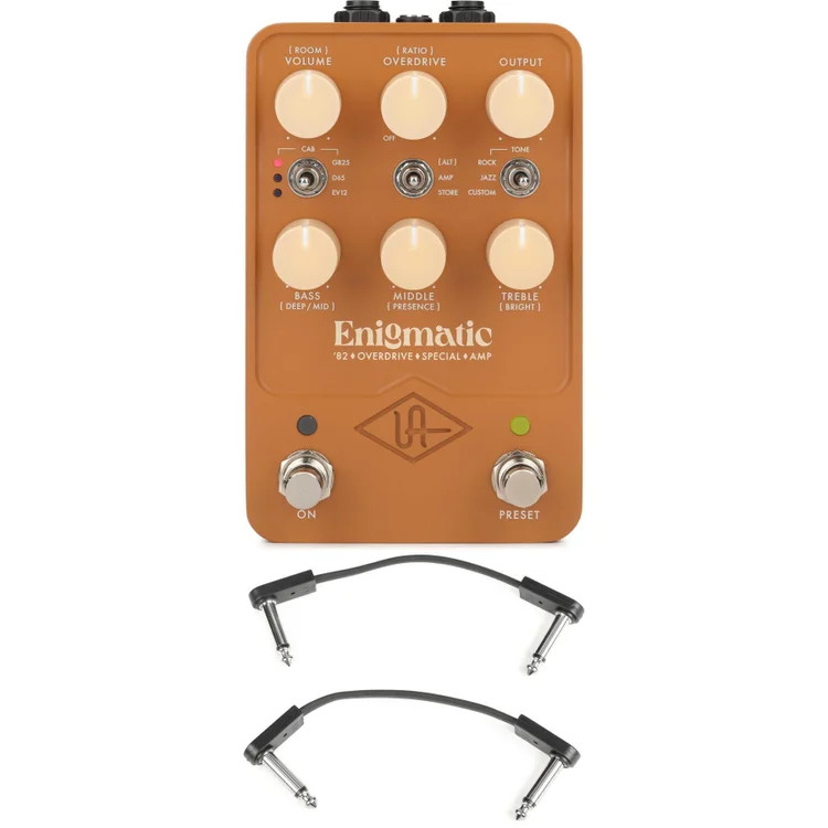 Universal Audio Enigmatic '82 Overdrive Special Amplifier Pedal with EBS Patch