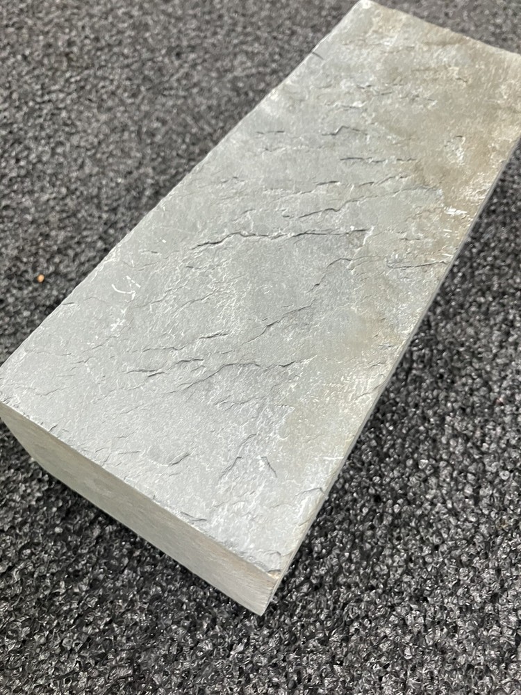 12k grit natural whetstone, orange patterned, second choice + slurry stone