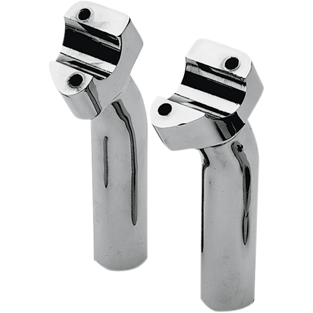 Drag Specialties Chrome 5-1/2" Buffalo Pullback Risers | 290112