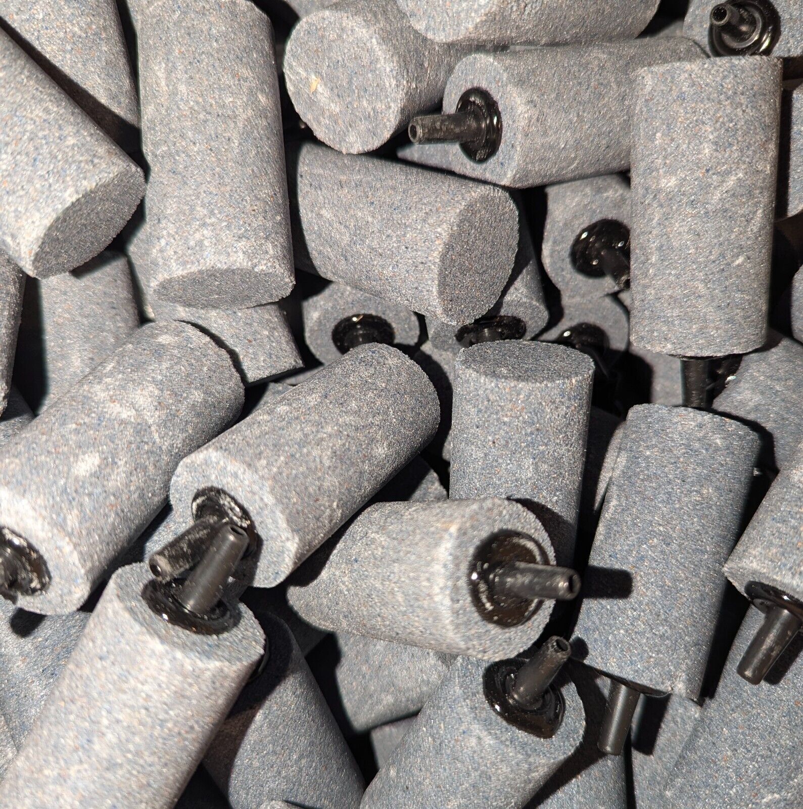 25x50mm 2" Cylinder Ceramic Air Stone for Fish Tank Pond Aquarium Diffuser